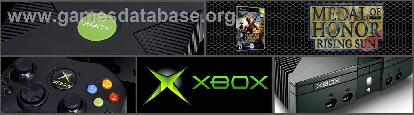 Medal of Honor: Rising Sun - Microsoft Xbox - Artwork - Marquee