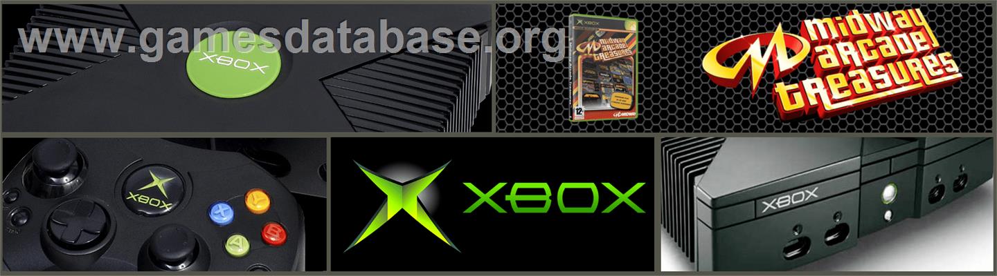 Midway Arcade Treasures - Microsoft Xbox - Artwork - Marquee