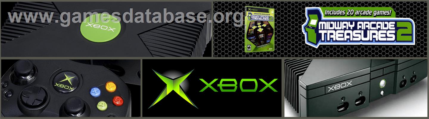 Midway Arcade Treasures 2 - Microsoft Xbox - Artwork - Marquee