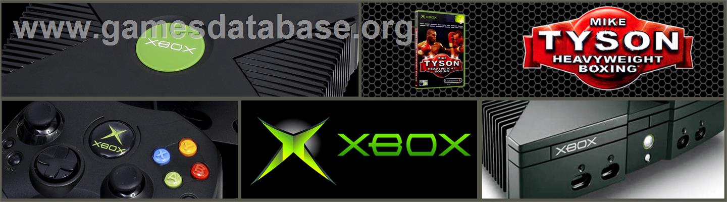 Mike Tyson Heavyweight Boxing - Microsoft Xbox - Artwork - Marquee