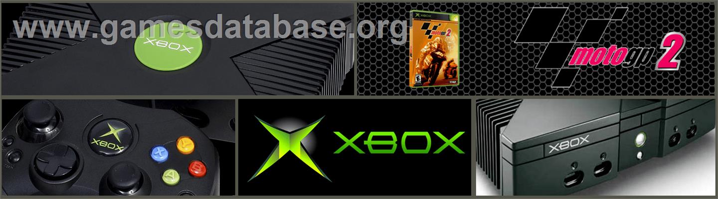 MotoGP 2 - Microsoft Xbox - Artwork - Marquee