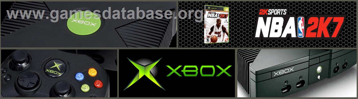 NBA 2K7 - Microsoft Xbox - Artwork - Marquee