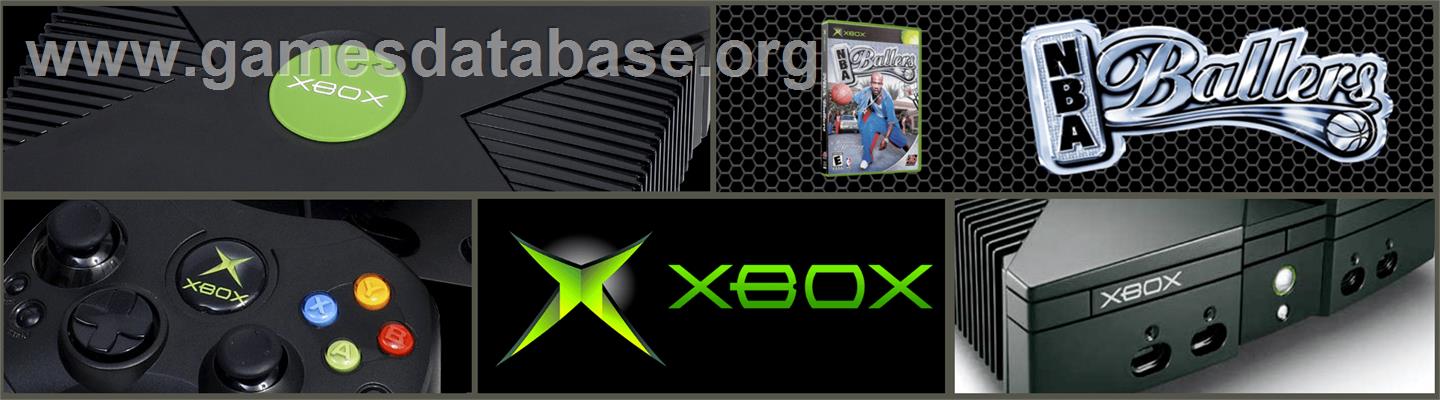 NBA Ballers - Microsoft Xbox - Artwork - Marquee