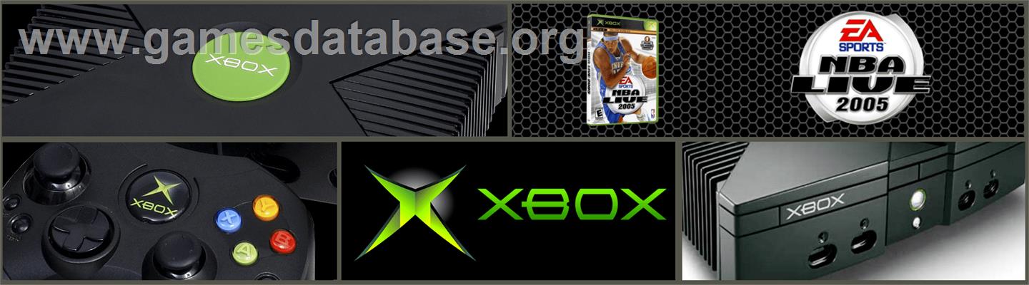 NBA Live 2005 - Microsoft Xbox - Artwork - Marquee