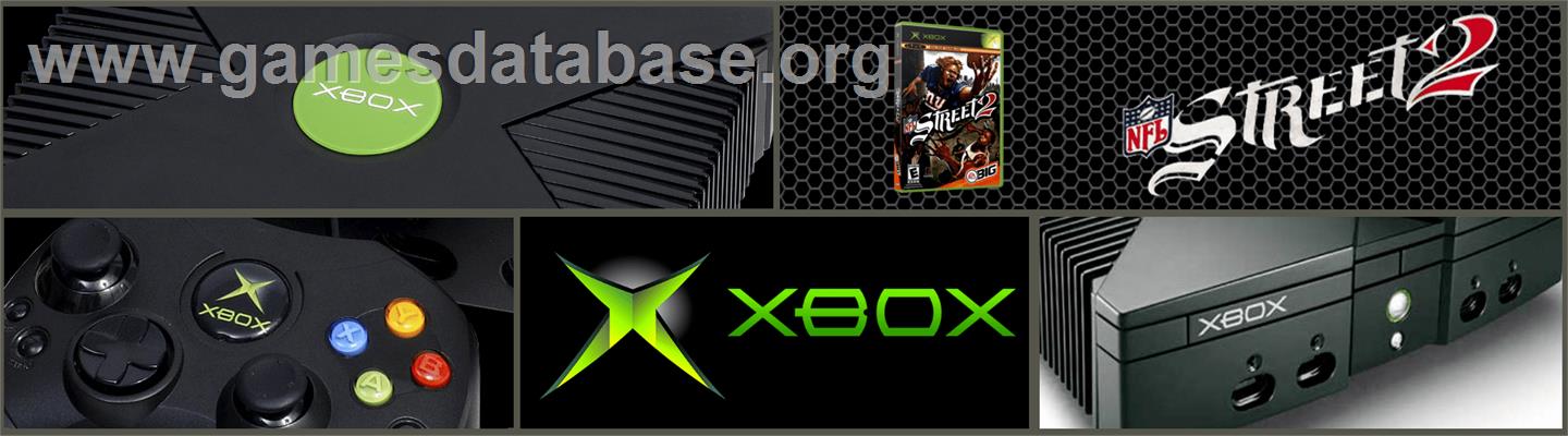 NFL Street 2 - Microsoft Xbox - Artwork - Marquee