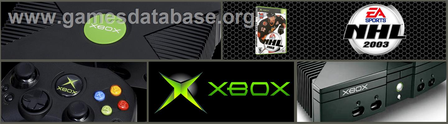 NHL 2003 - Microsoft Xbox - Artwork - Marquee