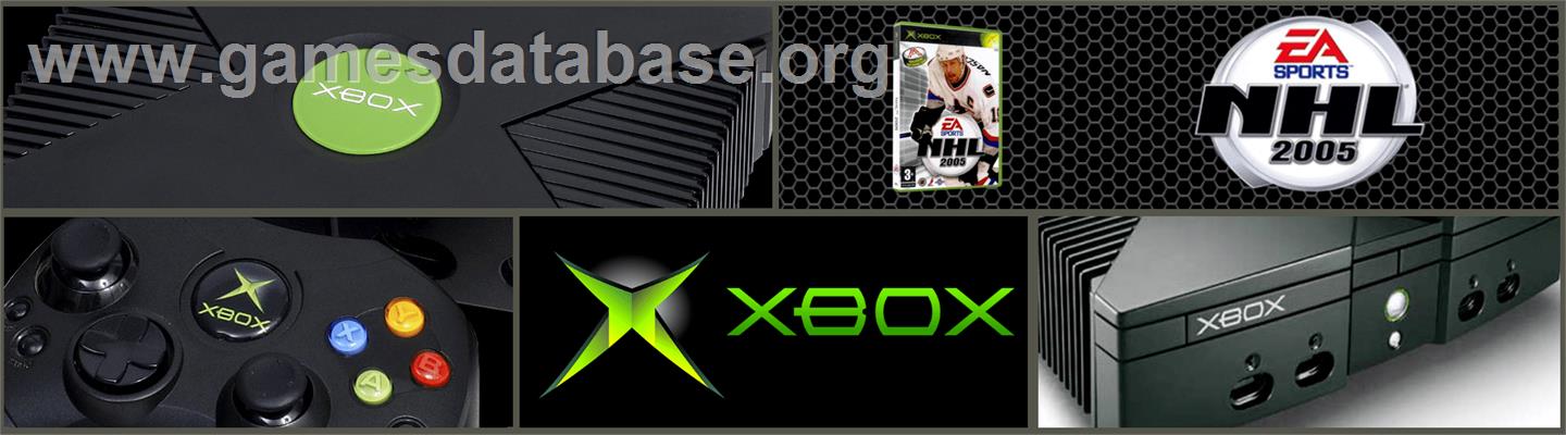 NHL 2005 - Microsoft Xbox - Artwork - Marquee