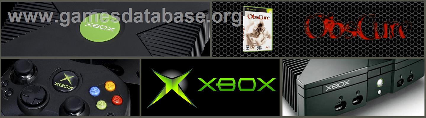 ObsCure - Microsoft Xbox - Artwork - Marquee