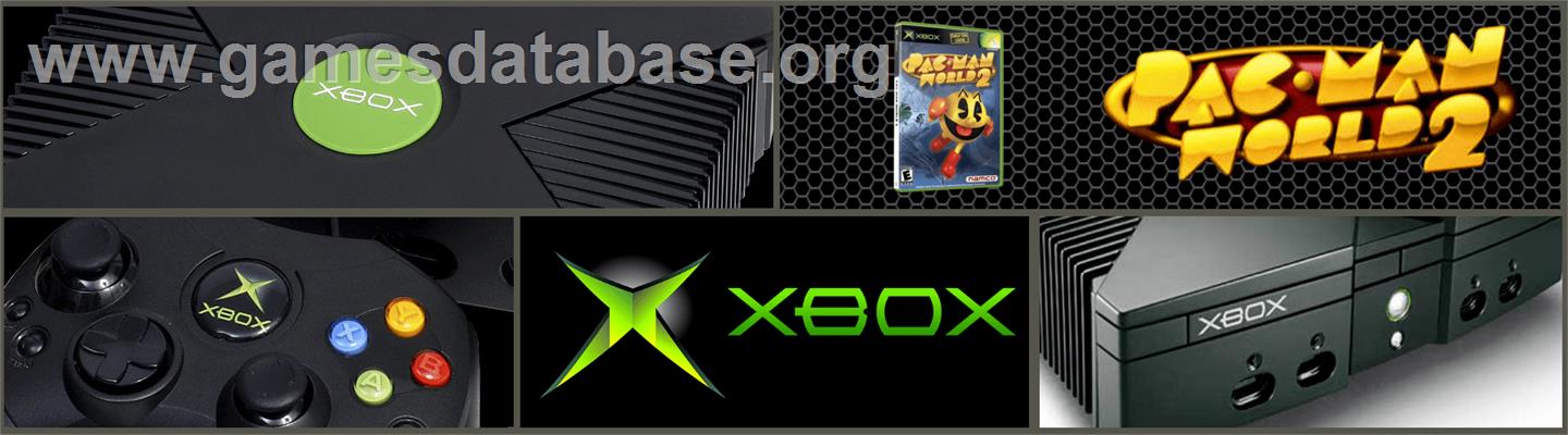 Pac-Man World 2 - Microsoft Xbox - Artwork - Marquee