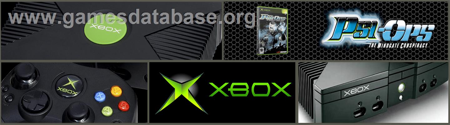 Psi-Ops: The Mindgate Conspiracy - Microsoft Xbox - Artwork - Marquee