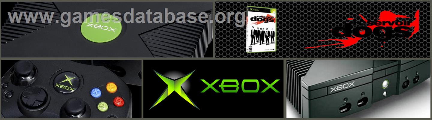 Reservoir Dogs - Microsoft Xbox - Artwork - Marquee