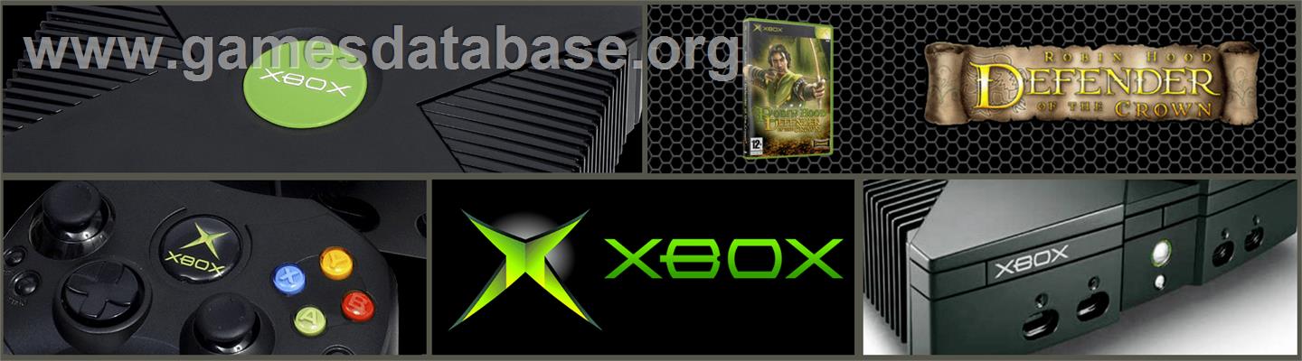 Robin Hood: Defender of the Crown - Microsoft Xbox - Artwork - Marquee