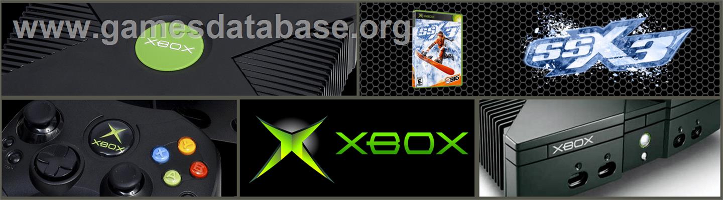SSX 3 - Microsoft Xbox - Artwork - Marquee