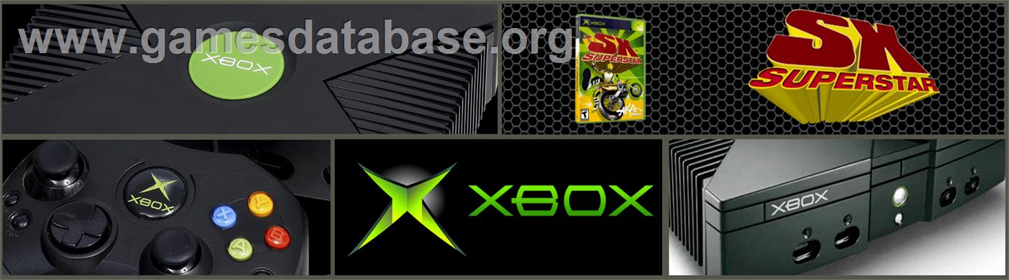 SX Superstar - Microsoft Xbox - Artwork - Marquee