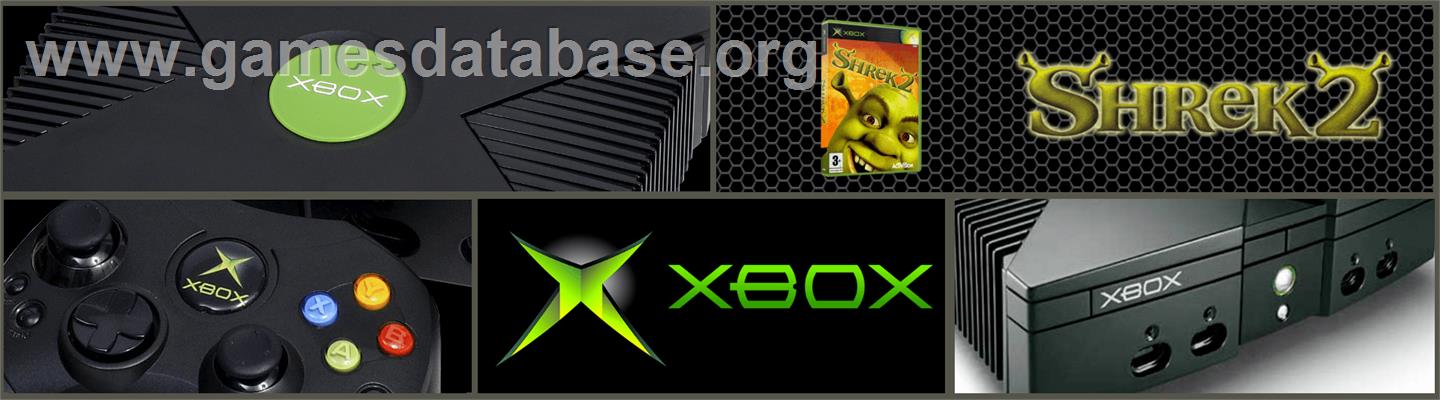 Shrek 2 - Microsoft Xbox - Artwork - Marquee