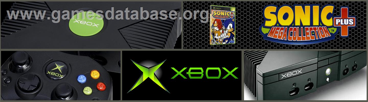 Sonic Mega Collection Plus - Microsoft Xbox - Artwork - Marquee