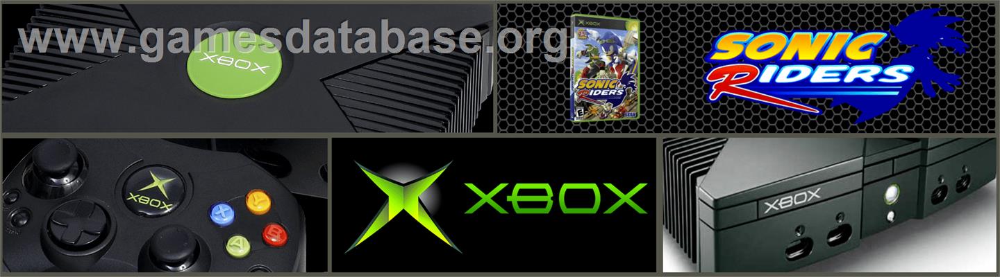 Sonic Riders - Microsoft Xbox - Artwork - Marquee