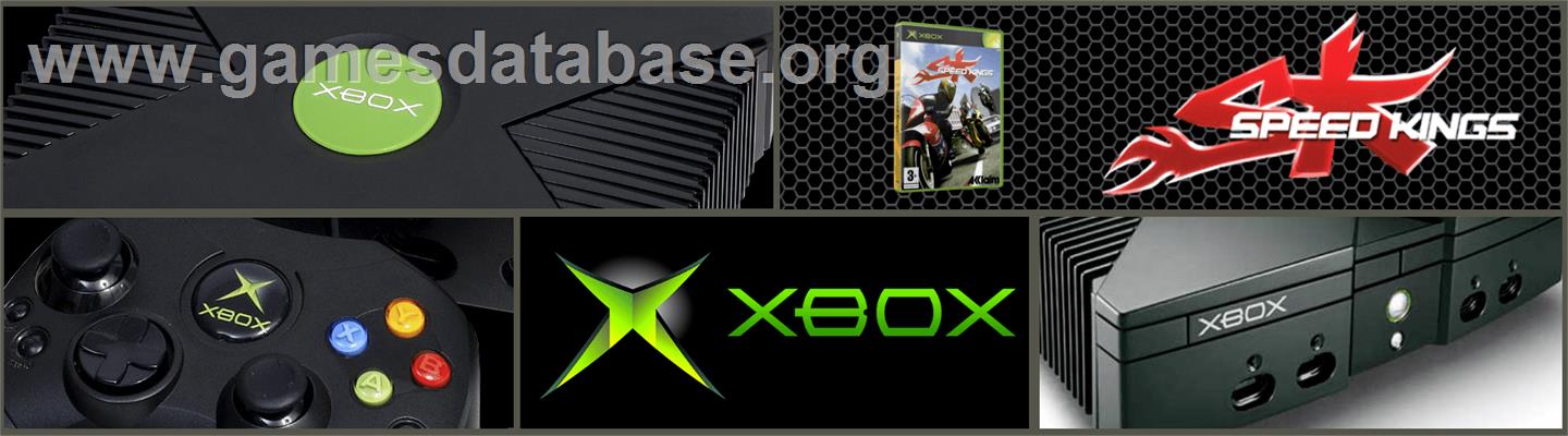 Speed Kings - Microsoft Xbox - Artwork - Marquee