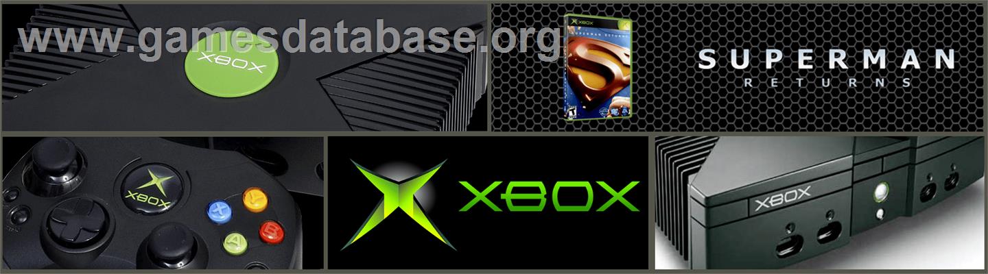 Superman Returns - Microsoft Xbox - Artwork - Marquee