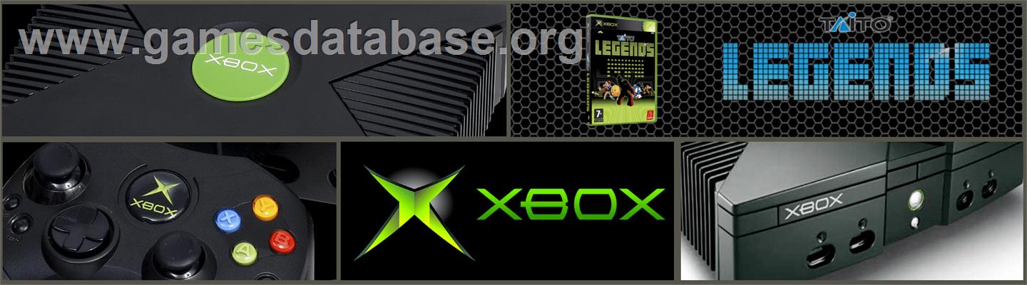 Taito Legends - Microsoft Xbox - Artwork - Marquee