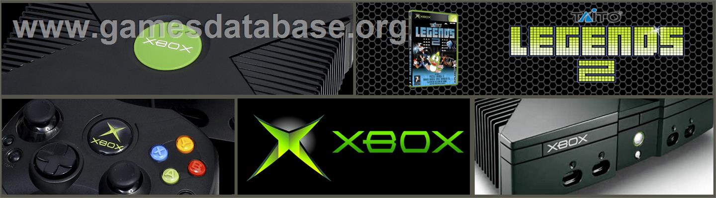 Taito Legends 2 - Microsoft Xbox - Artwork - Marquee