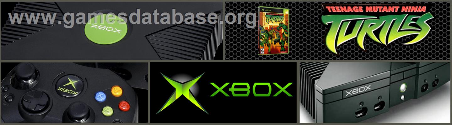 Teenage Mutant Ninja Turtles - Microsoft Xbox - Artwork - Marquee