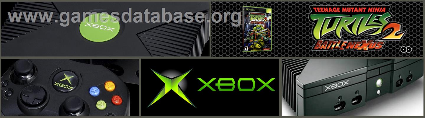 Teenage Mutant Ninja Turtles 2: Battle Nexus - Microsoft Xbox - Artwork - Marquee