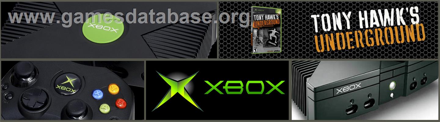 Tony Hawk's Underground - Microsoft Xbox - Artwork - Marquee