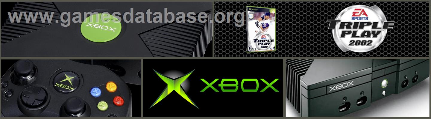 Triple Play 2002 - Microsoft Xbox - Artwork - Marquee