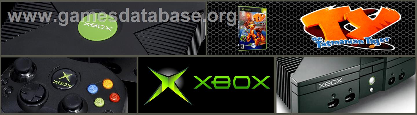 Ty the Tasmanian Tiger - Microsoft Xbox - Artwork - Marquee