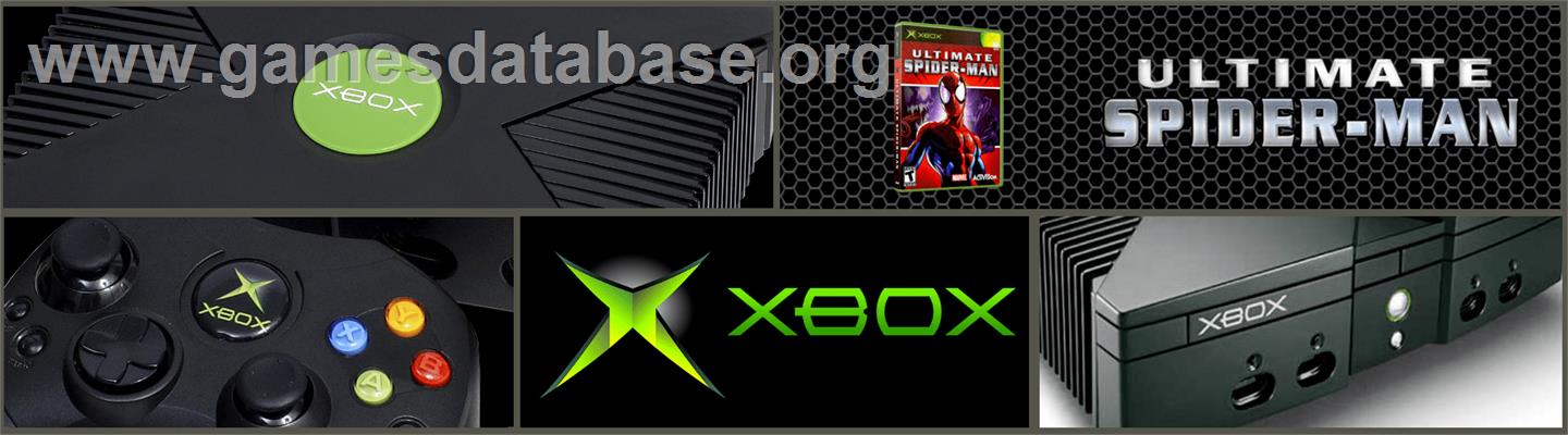 Ultimate Spider-Man - Microsoft Xbox - Artwork - Marquee
