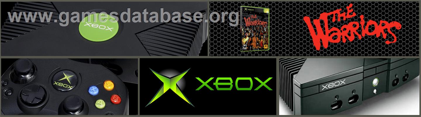 Warriors - Microsoft Xbox - Artwork - Marquee