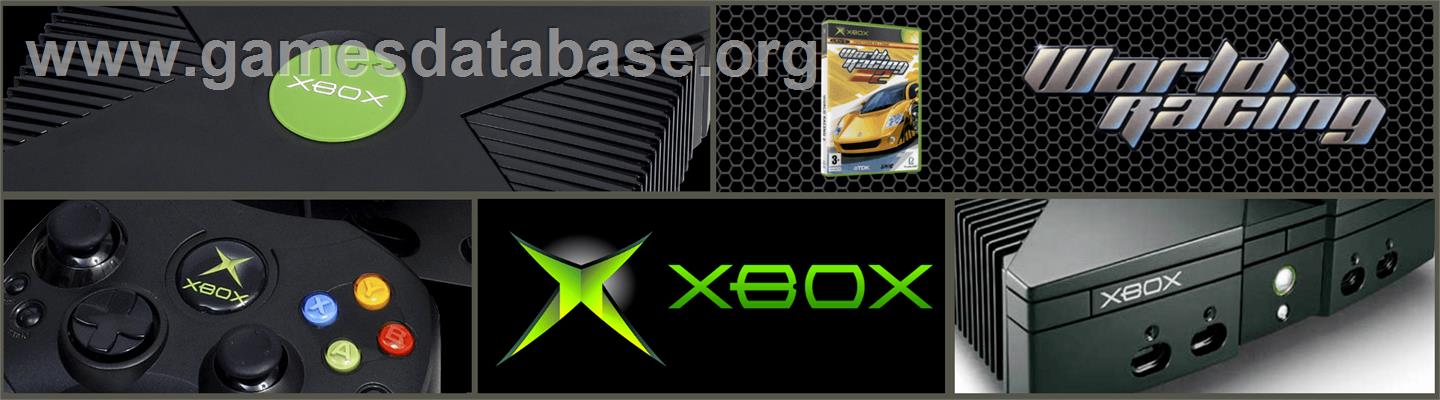 World Racing 2 - Microsoft Xbox - Artwork - Marquee