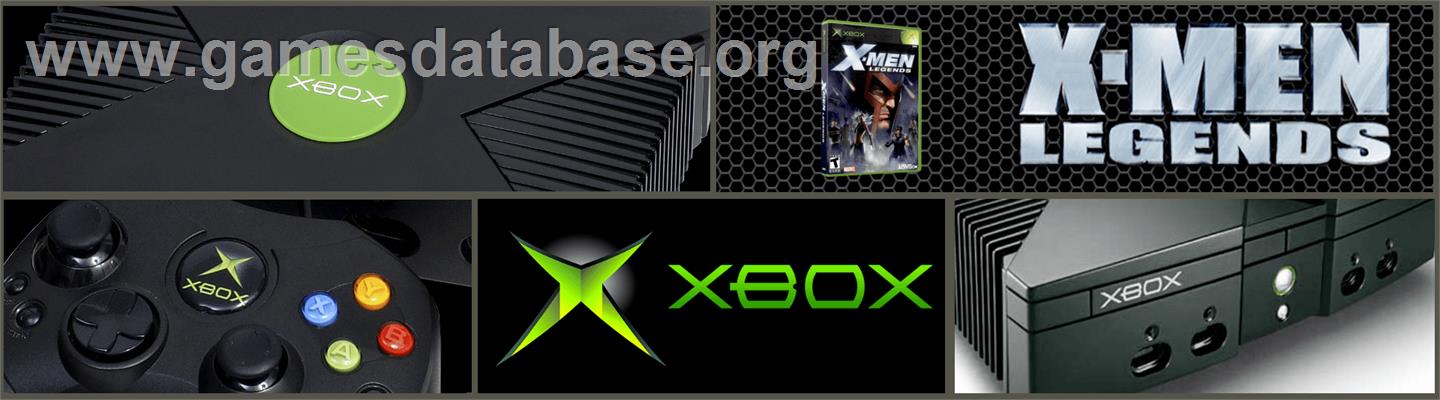 X-Men: Legends - Microsoft Xbox - Artwork - Marquee