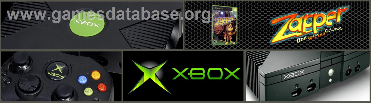 Zapper: One Wicked Cricket - Microsoft Xbox - Artwork - Marquee