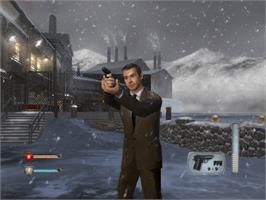 In game image of 007: From Russia with Love on the Microsoft Xbox.