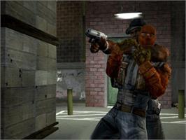 In game image of 50 Cent: Bulletproof on the Microsoft Xbox.