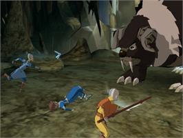 In game image of Avatar: The Last Airbender on the Microsoft Xbox.