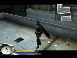 In game image of Batman: Dark Tomorrow on the Microsoft Xbox.