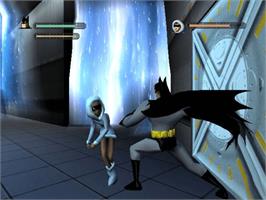 In game image of Batman: Vengeance on the Microsoft Xbox.