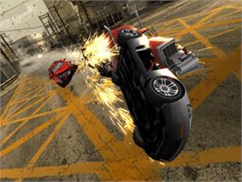 In game image of Burnout Revenge on the Microsoft Xbox.