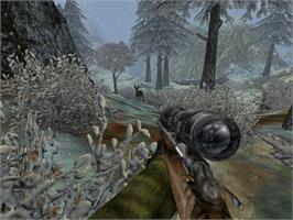 In game image of Cabela's Dangerous Hunts on the Microsoft Xbox.