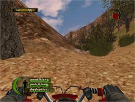 In game image of Cabela's Deer Hunt: 2005 Season on the Microsoft Xbox.