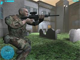In game image of Combat: Task Force 121 on the Microsoft Xbox.