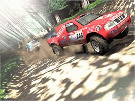 In game image of Dakar 2: The World's Ultimate Rally on the Microsoft Xbox.