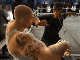 In game image of Def Jam: Fight for NY on the Microsoft Xbox.