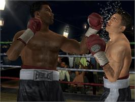 In game image of Fight Night Round 2 on the Microsoft Xbox.