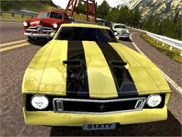In game image of Ford Racing 2 on the Microsoft Xbox.