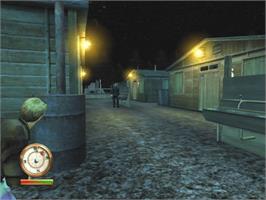 In game image of Great Escape on the Microsoft Xbox.