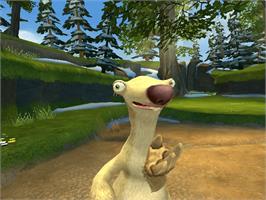 In game image of Ice Age 2: The Meltdown on the Microsoft Xbox.